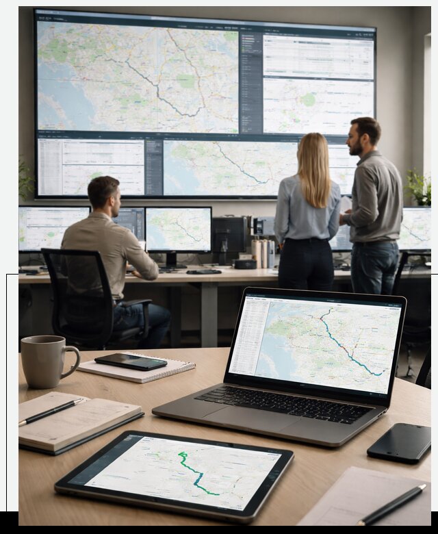 Трекинг грузов и Fleet Management, мониторинг автопарка в Березниках