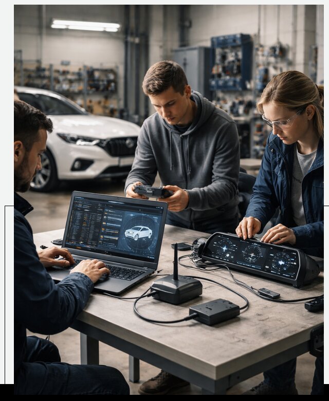 Разработка Connected Car и ПО для автопрома в Березниках