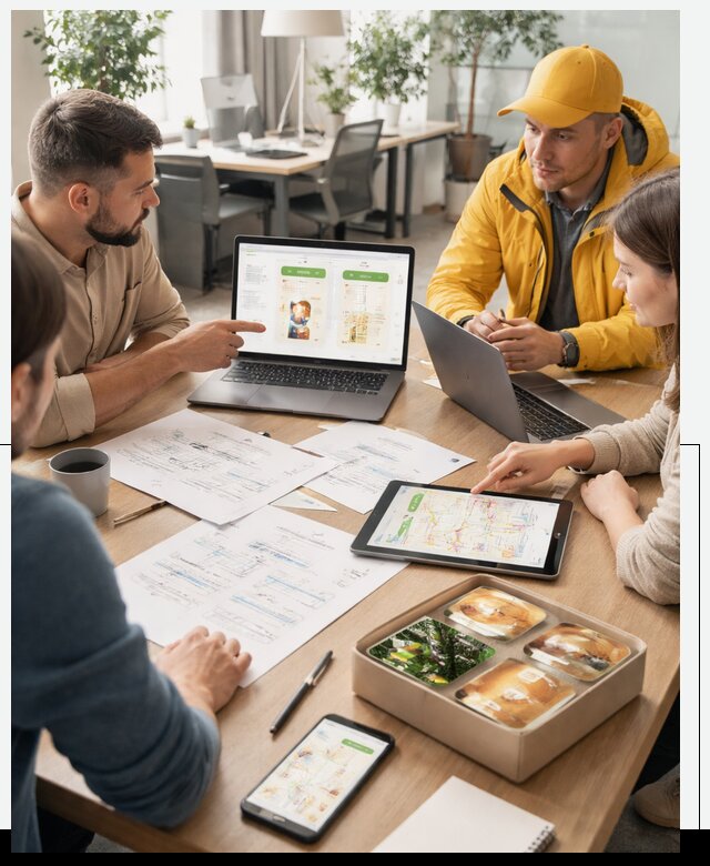 Разработка агрегатора доставки еды в Березниках от 15449 р., АвикейБрз