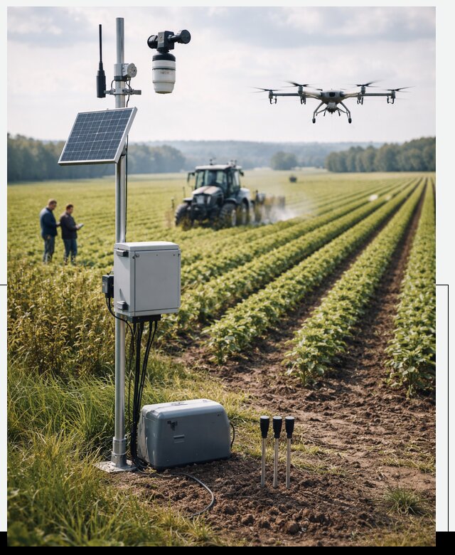 Разработка IoT мониторинга полей в Березниках от 8754 р. | АвикейБрз