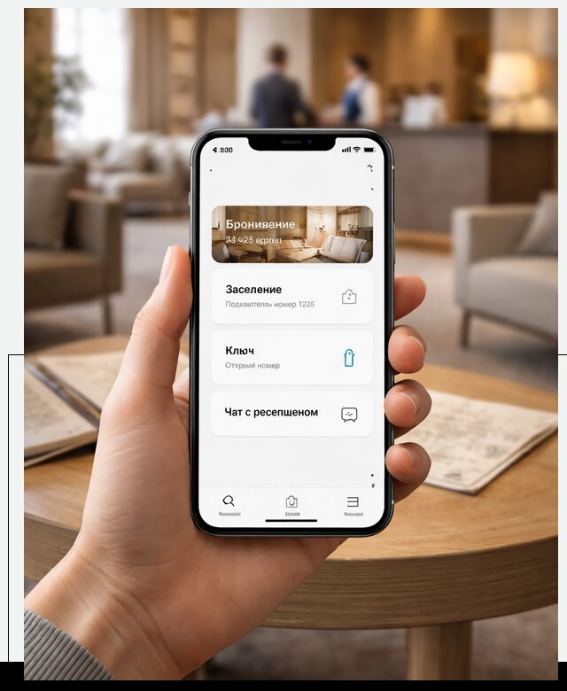 Мобильное приложение для гостей отеля в Березниках, управление сервисом